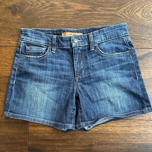 Joe's Jeans Women's Dark Blue Jean Shorts